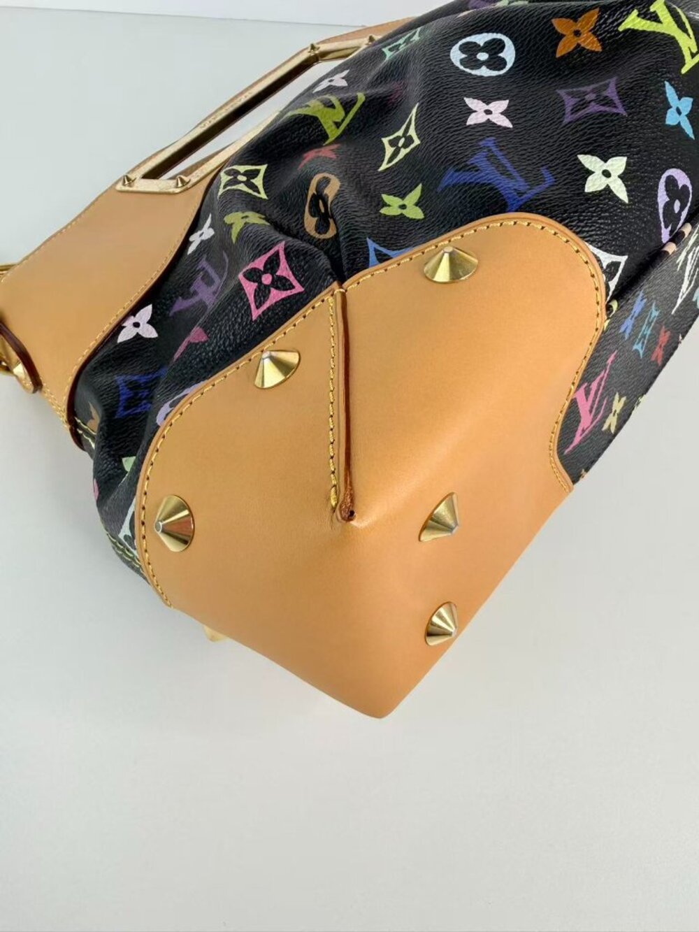 louis vuitton judy MM handbag monogram multicolor black - Picture 8 of 13
